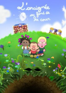 L’araignée au fond de la cour